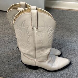 Durango Cream Western Boots